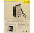 Реклама  Sony TC-55